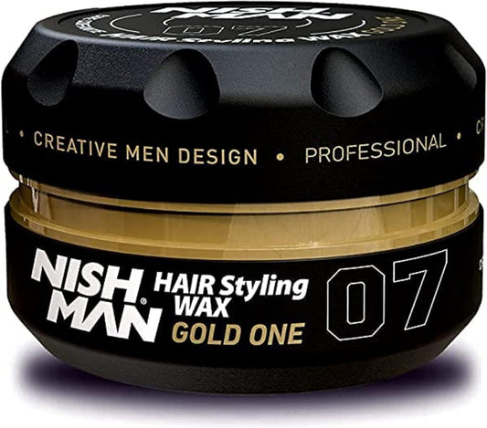 Nishman - Cera para peinar el cabello | Gold One No.07 150 ml