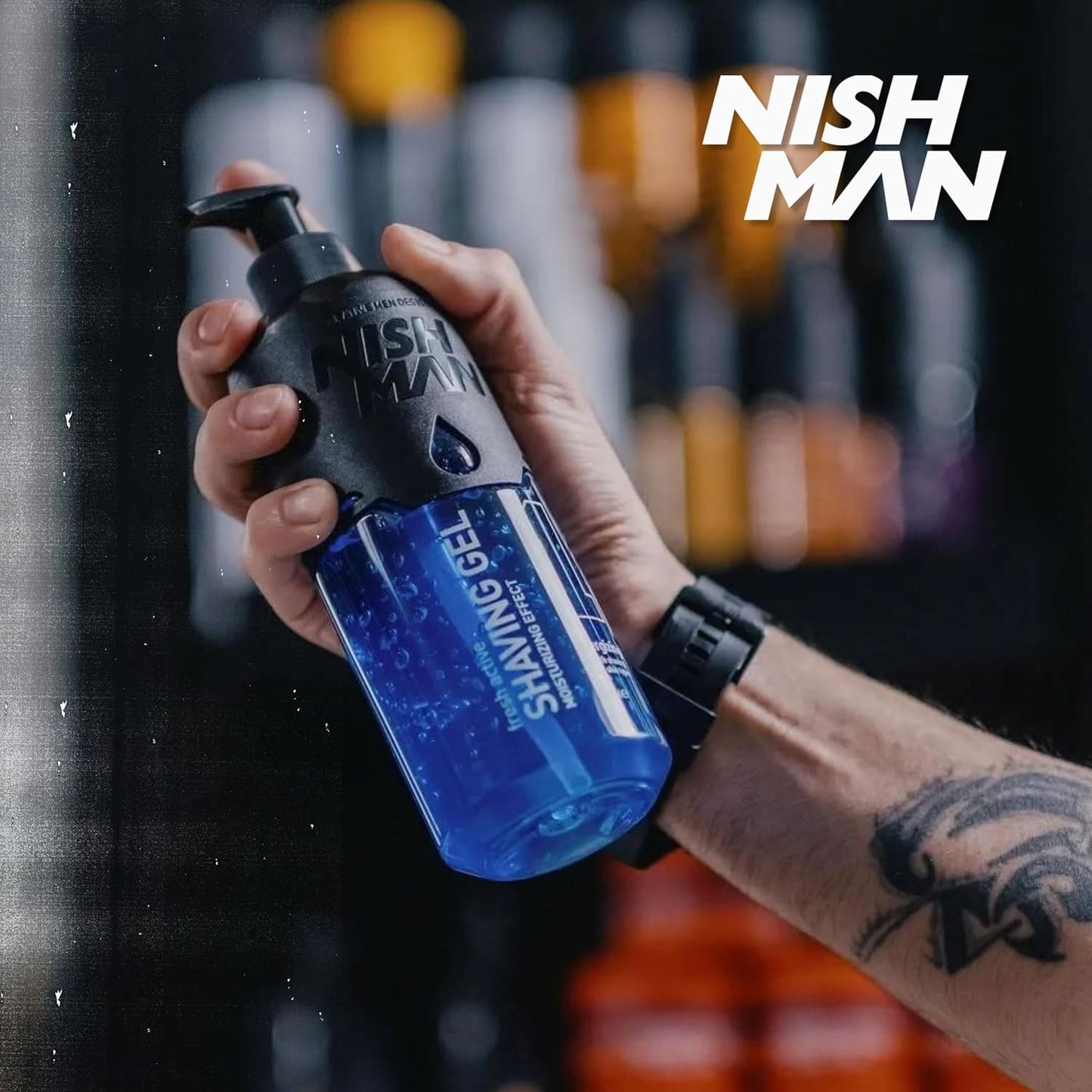 Nishman - Gel de afeitar No.2 azul 1000 ml