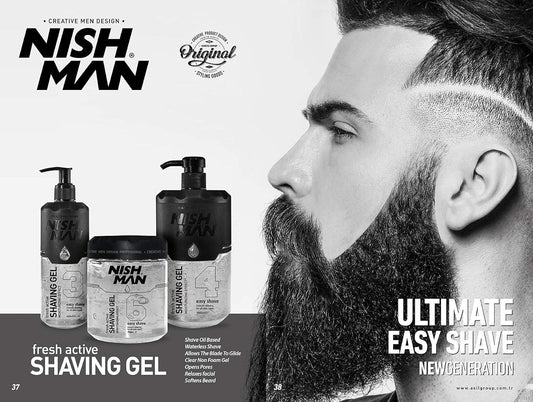 Nishman - Gel de afeitar No.4 transparente 1000 ml