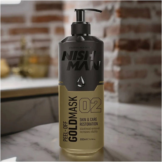 Nishman - Mascarilla Peel-Off Gold No. 02 200 ml