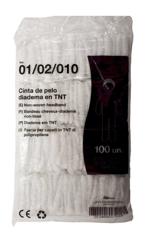 Cinta De Pelo Diadema 100Pc Ibp