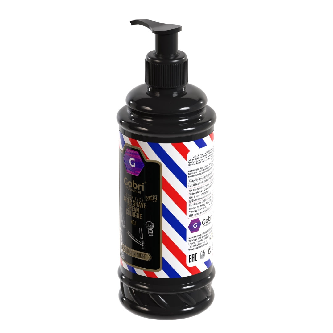 Gabri Professional - After Shave Cream Cologne No.1 Platinum Night 400ml