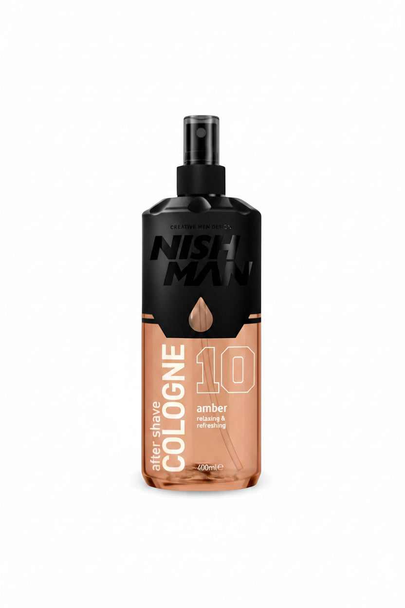 Nishman - Colonia para después del afeitado Ámbar No.10 400 ml