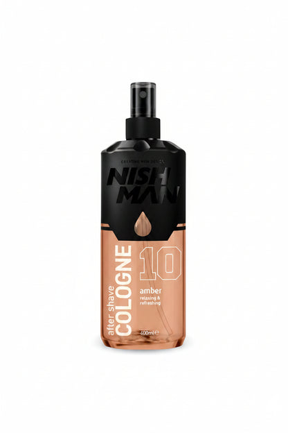 Nishman - Colonia para después del afeitado Ámbar No.10 400 ml