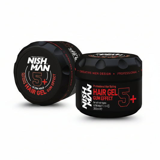 Nishman - Gel para el cabello | Efecto goma (No.5) 300ml