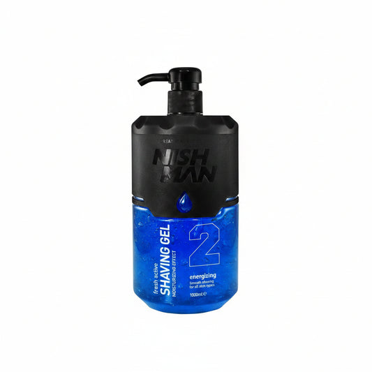 Nishman - Gel de afeitar No.2 azul 1000 ml
