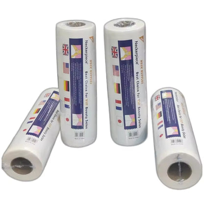 HOT SALE !!!  20 Rollo *100tiras(total 2000TIRAS) TIRA Papel del Cuello Blanco para Peluquería,Barberia, Profesional para Protección del Cuello - Tiras Desechables Adhesivas de Alta Calidad