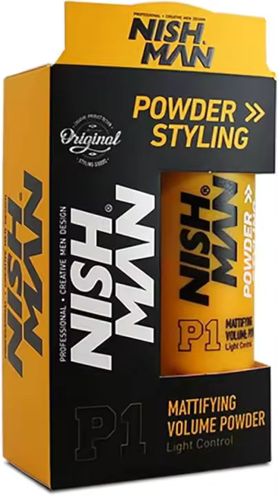 Nishman Hair -P1 Cera en polvo de fijación ultra fuerte 20g
