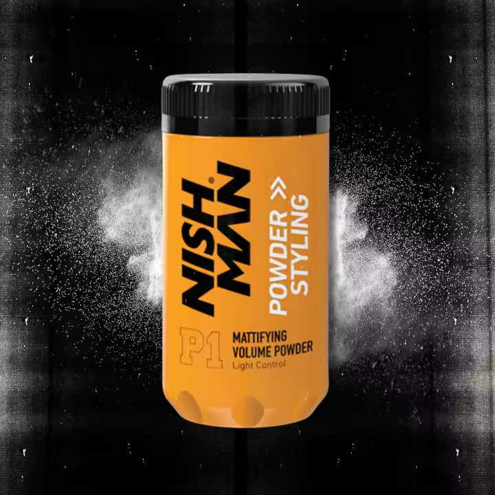 Nishman Hair -P1 Cera en polvo de fijación ultra fuerte 20g