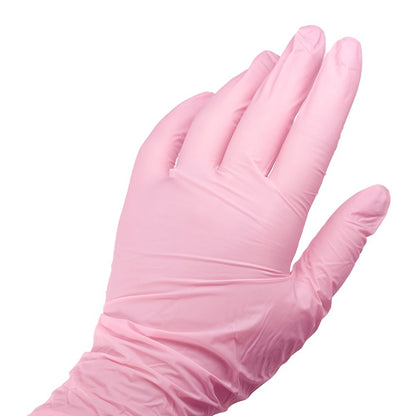 Guante Desechable Nitrilo G.Touch Rosa 3,5 Gr