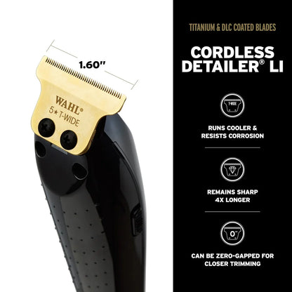WAHL CORDLESS BARBER COMBO 5 STAR SERIE Maquina Cordless Barber Combo