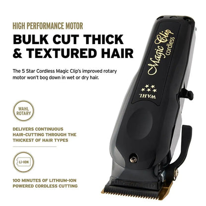 WAHL CORDLESS BARBER COMBO 5 STAR SERIE Maquina Cordless Barber Combo