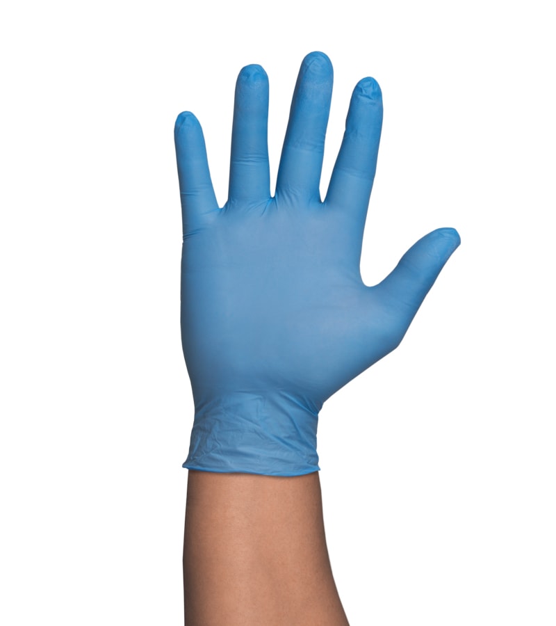 Guante Desechable Nitrilo G.Touch Azul 3,5 Gr （100 unidades/Caja）