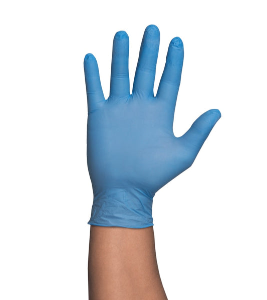 Guante Desechable Nitrilo G.Touch Azul 3,5 Gr （100 unidades/Caja）