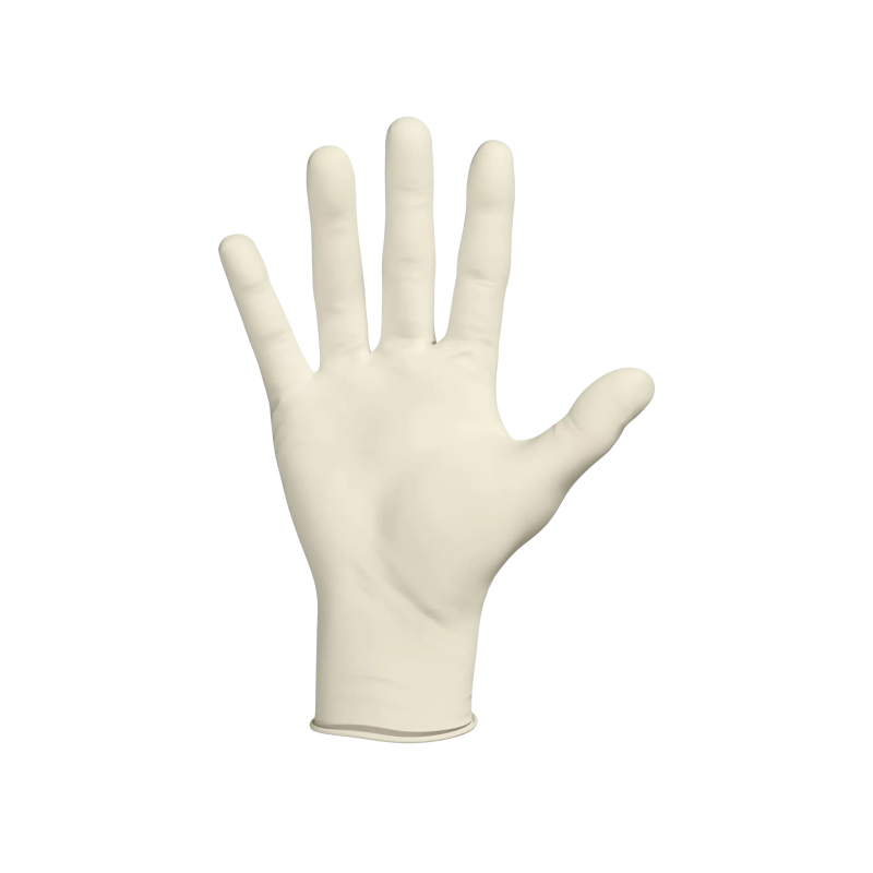 Guante desechable Látex  con polvo 100 und Natural Latex