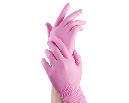 Guante Desechable Nitrilo G.Touch Rosa 3,5 Gr