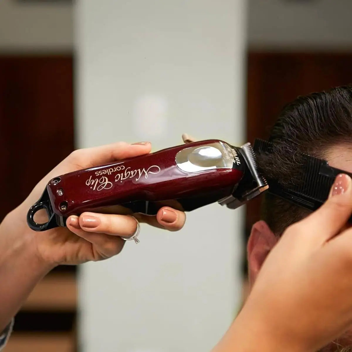Wahl Maquina Magic Clip Cordless MAGIC CLIP SIN CABLE Recortadora de pelo inalámbrica con 8 peines incluidos