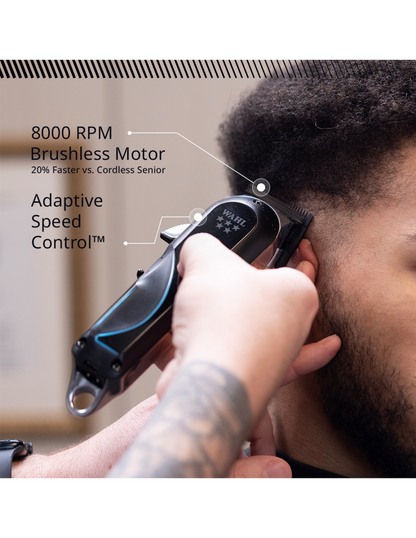 WAHL SENIOR 2.0 – MÁQUINA DE CORTE PROFESIONAL PARA CORTES Y DEGRADADOS (INALÁMBRICA)
