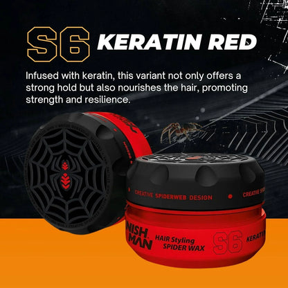 NISHMAN - CERA AL AGUA SPIDER KERATIN 2 S6 150 ml