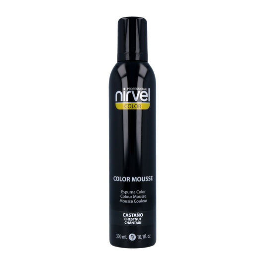 Nirvel Color Mousse Castaño 300Ml