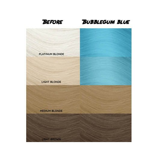 Crazy Color Bubblegum Blue Tinte
