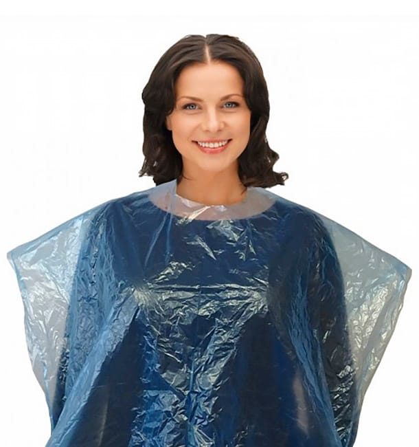 Capas De Tinte En Polietileno Azul 50Pc Ibp