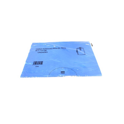 Capas De Tinte En Polietileno Azul 50Pc Ibp
