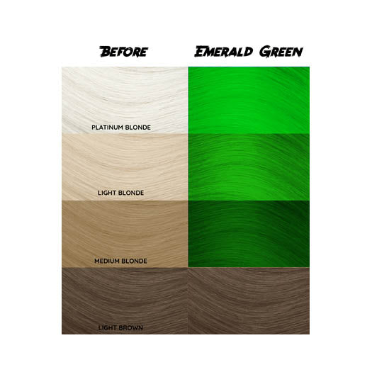 Crazy Color Emerald Green Tinte