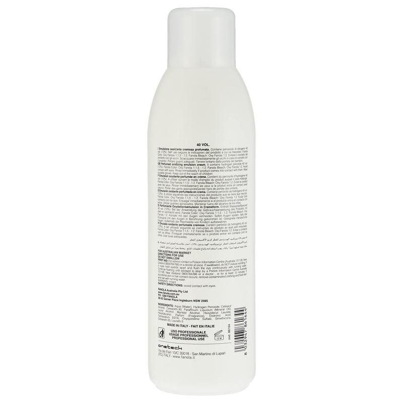 Fanola Agua Oxigenada 40Vol 1000Ml