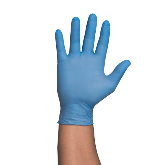 Guantes Rubberex Nitrilo Azul M 3.5Gr