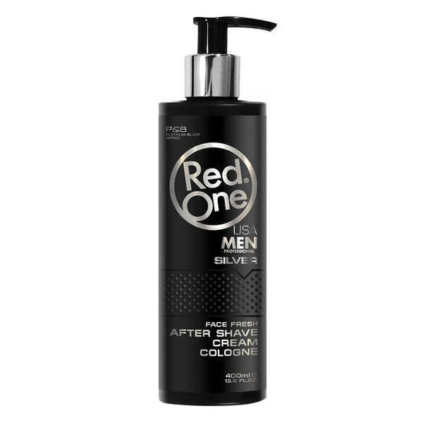 Red One Aftershave Cream Cologne Silver